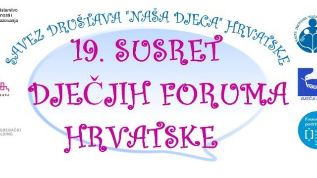 19. Susret Dječjih foruma Hrvatske