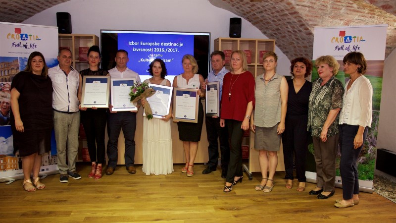 Destinacija „Vukovar – Vučedol – Ilok“ je „Europska destinacija izvrsnosti“ (EDEN) za 2016./2017. godinu