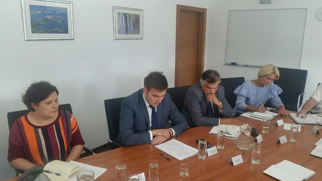 Sastanak s ministrom Ćorićem u Ministarstvu zaštite okoliša i energetike