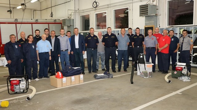 Koprivničko-križevačka županija nabavila vrijednu opremu za đurđevačke vatrogasce