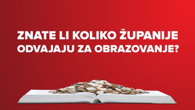 Na aplikaciji Otvoreni proračun dostupni proračunski podaci svih županija