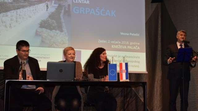 U Zadru predstavljen EU projekt „Interpretacijsko edukacijski centar Grpašćak“