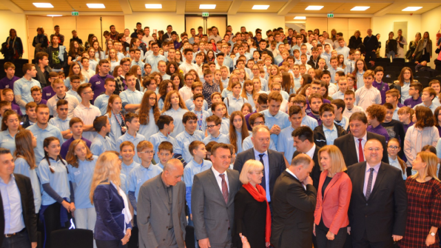 Župan Boban i svjetski prvaci iz robotike otvorili centre izvrsnosti iz matematike, informatike i novih tehnologija