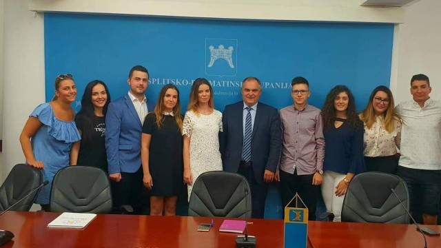 Zajednički sastanak Savjeta mladih Osječko-baranjske i Splitsko-dalmatinske županije